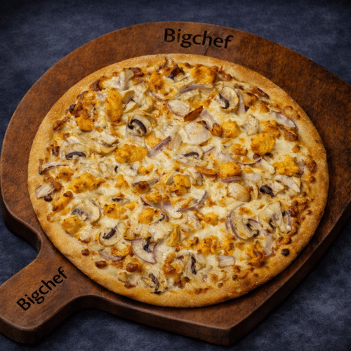 Pizza creamy chicken