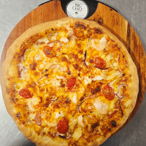 Pizza royal scampi