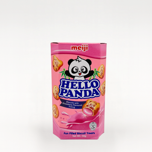 Hello Panda Aardbei 50g