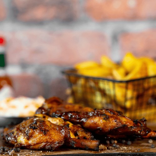 Chickenribs + Potatoes