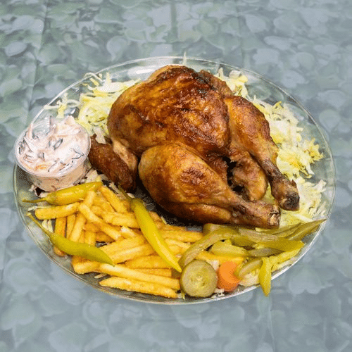 fried chicken burger