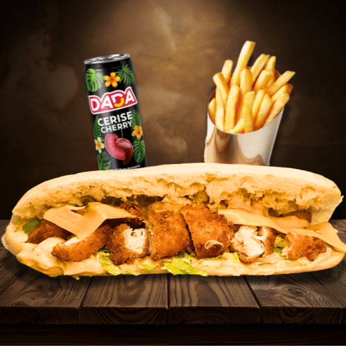 Menu sandwich chicken