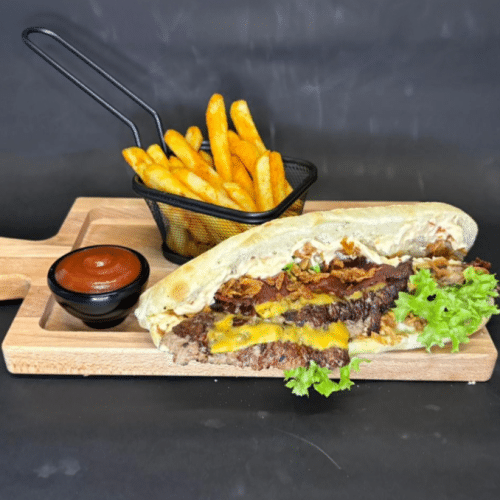 Menu sandwich magic bacon