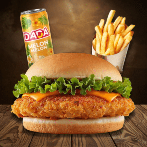 Menu smash burger chicken