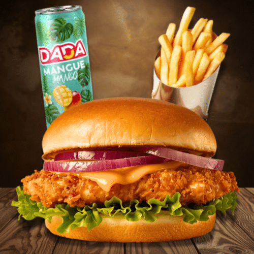 Menu Smash burger Crun'Chicken