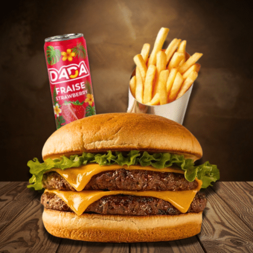 Menu smash burger pepper