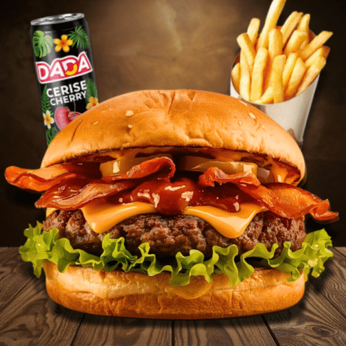 Menu smash burger smoky