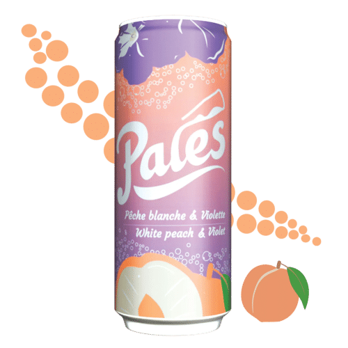 Pales Peche blanche - Violette