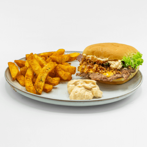 Smash burger magic bacon