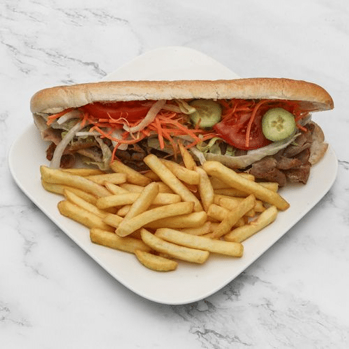 Frans brood pita kip