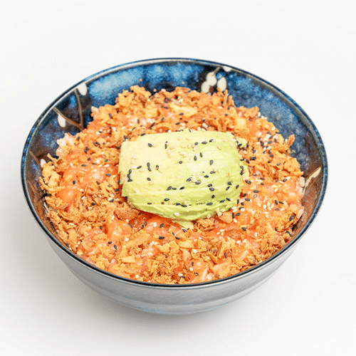 Chirashi tartare saumon