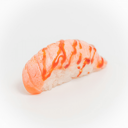 Nigiri saumon tataki teriyaki
