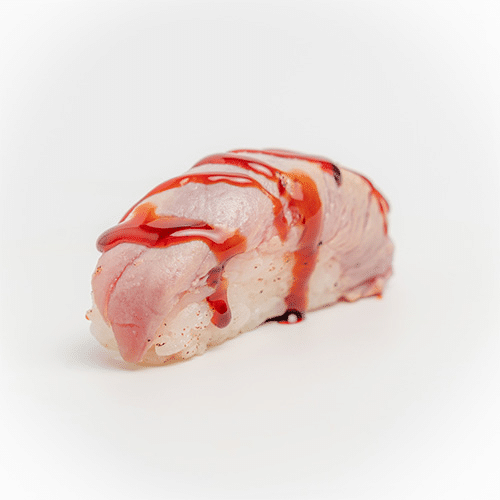 Nigiri thon tataki teriyaki