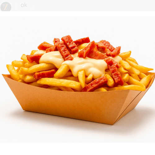 Frites gruyère lardon