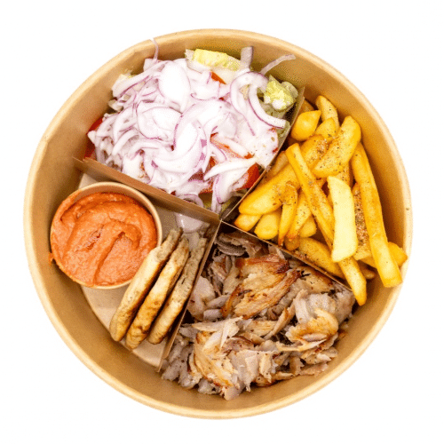 Plat gyros porc