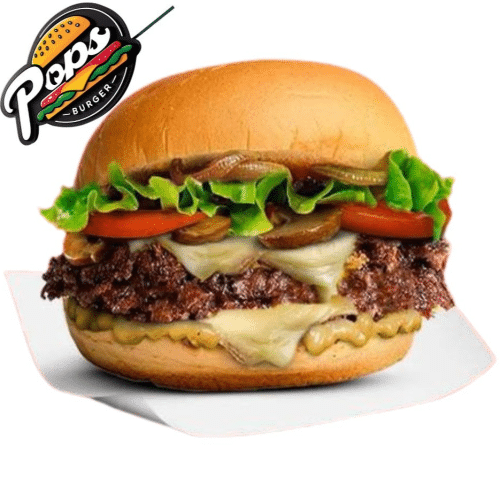 Mushy Pops Burger