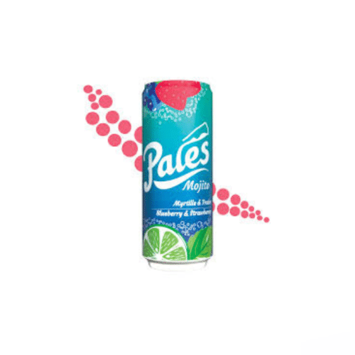 Pales Mojitos  Myrtille & Fraise