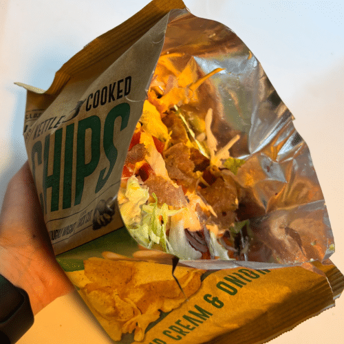 Loaded chips kebap