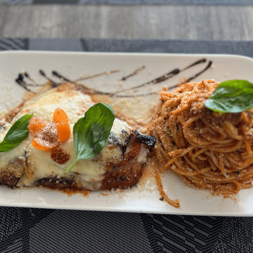 Escalope de veau parmigiana