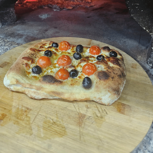 Pain tomate cerise olive