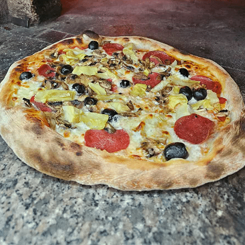 Pizza capricciosa