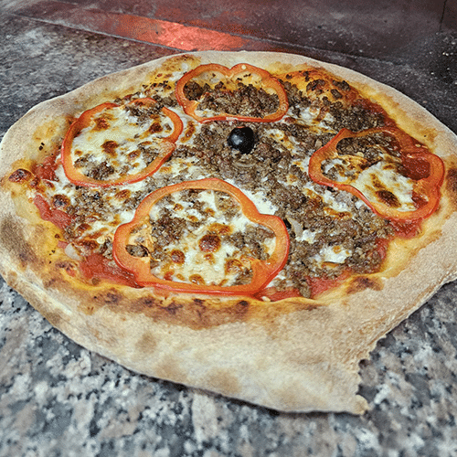Pizza à la mexicaine
