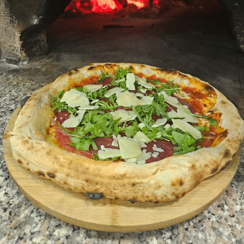Pizza carpaccio