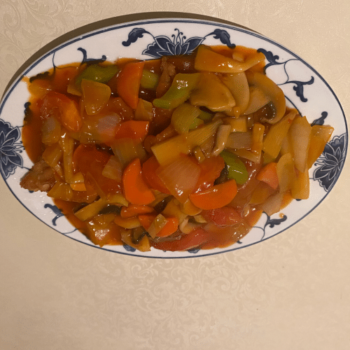 Gebakken kabeljauw met saus de maison