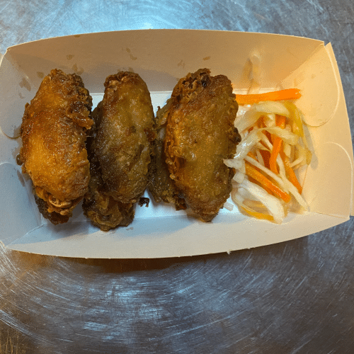 Gebakken kippenvleugels