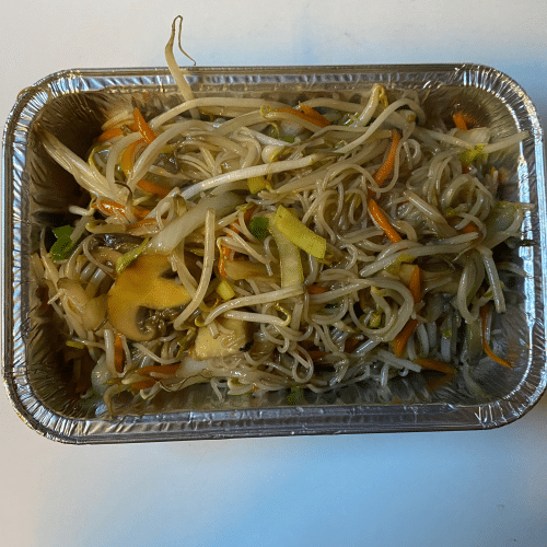 Mie fan met groenten