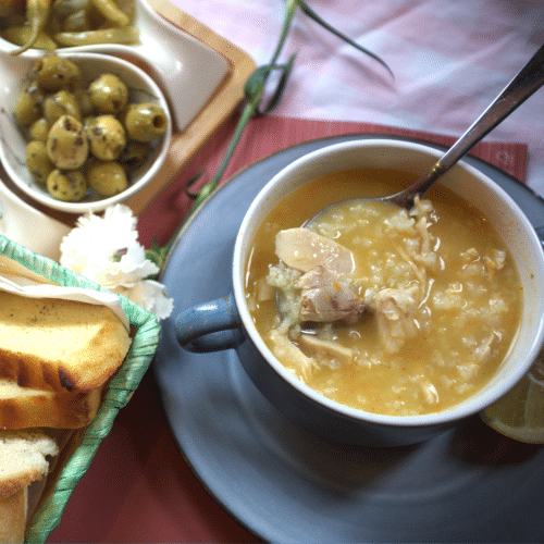 Soupe de poulet