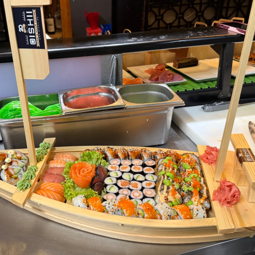 Sushi Boot Hout 80cm