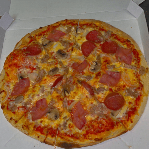 Pizza van het huis 40cm