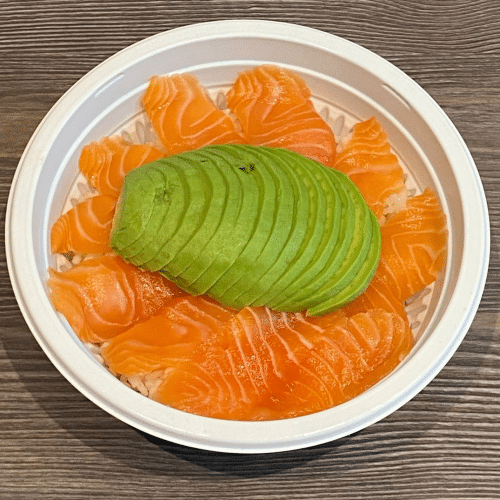 Chirashi saumon avocat