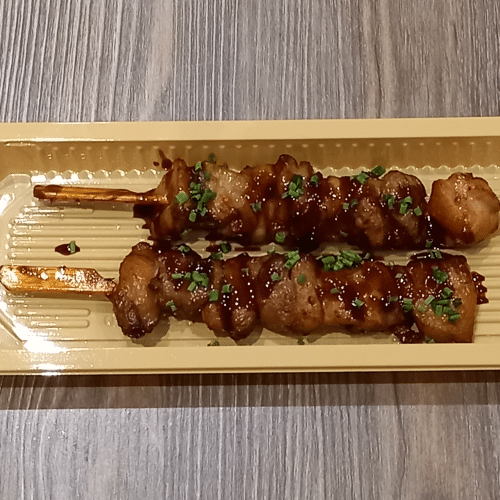 Yakitori de poulet (2 pièces)