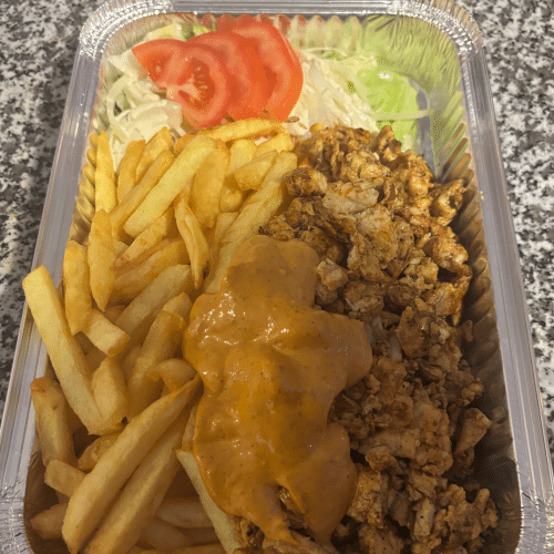 Assiette Poulet Mariné