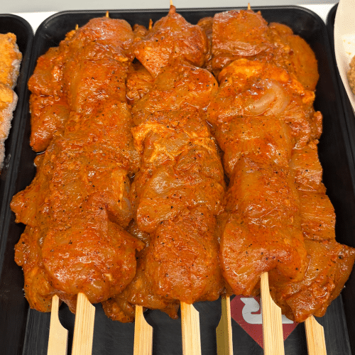 Brochette de poulet fait maison