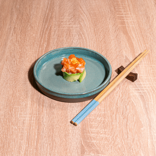 Saumon et avocat spicy