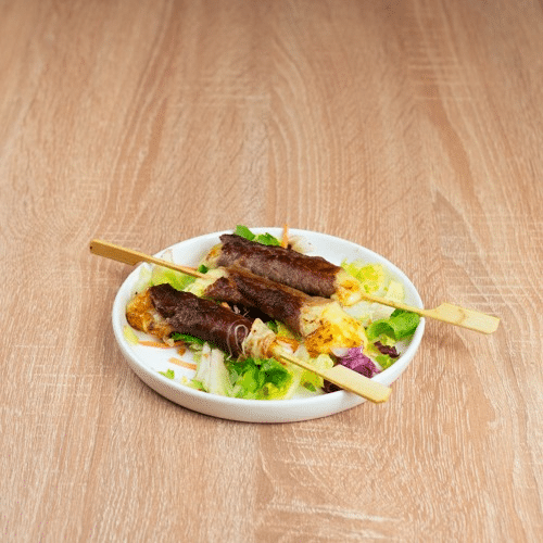 Yakitori bœuf et fromage (3 pcs)