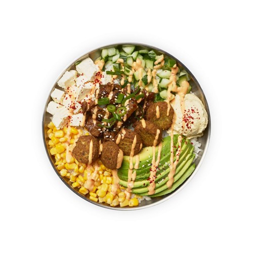 Super Protein Steak & Falafel (LARGE)