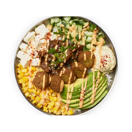 Super Protein Steak & Falafel (LARGE)