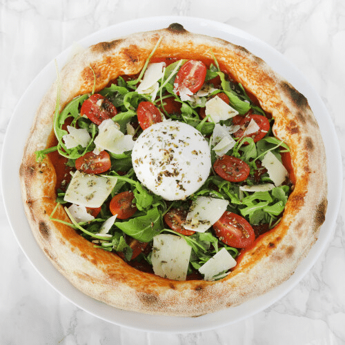 Pizza burrata senior