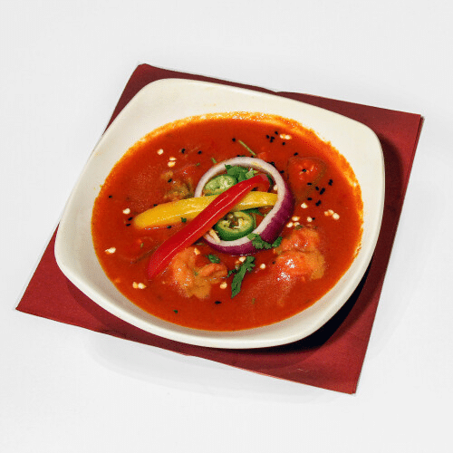 Scampi vindaloo extra spicy