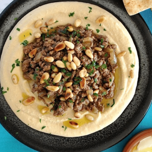 Houmous à la viande