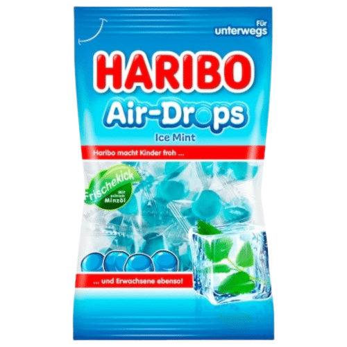 Haribo Air-Drops Ice Mint 100g