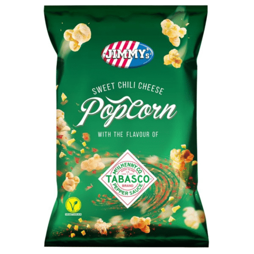 Jimmy's Popcorn Sweet Chili Cheese Tabasco 90 g