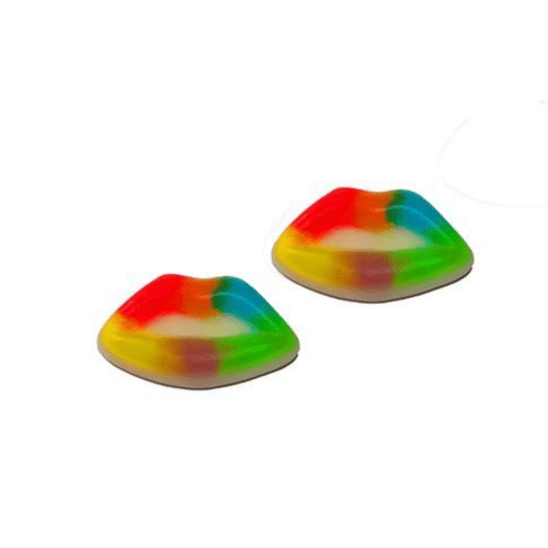 Lèvres arc-en-ciel en gelée (Halal) 50g