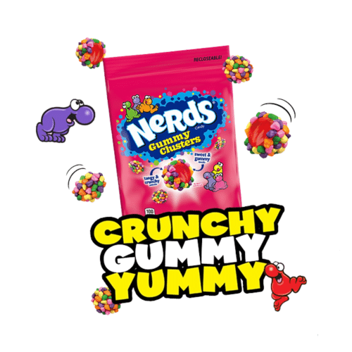 Nerds Gummy Clusters Bag Rainbow 113g