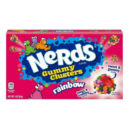 Nerds Gummy Clusters Rainbow 85g