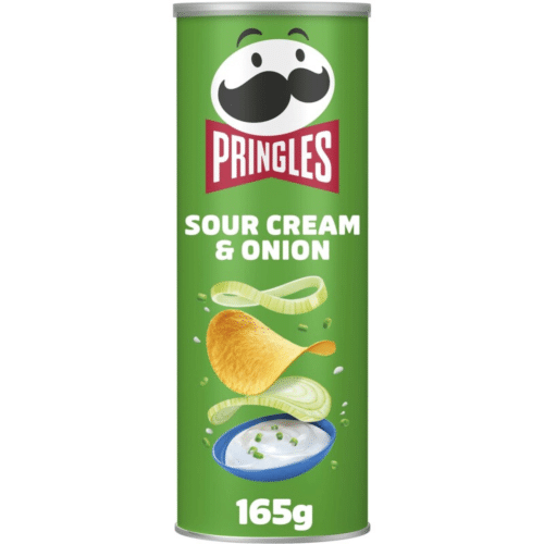 Pringles Sour Cream & Onion 165g